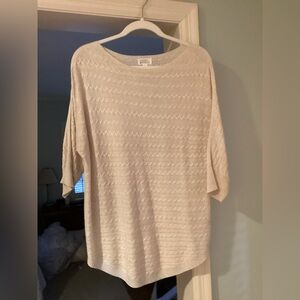 Market & Spruce Riviera dolman cable sweater - small